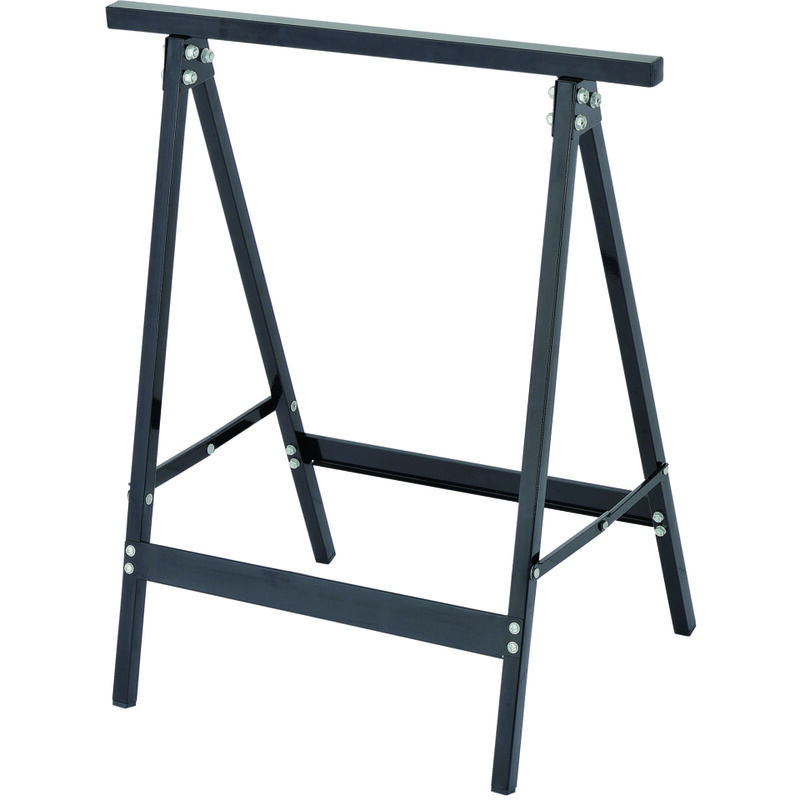 foto del prodotto cavalletto pieghevole in metallo, portata massima 100 kg 63.5x43xh72 cm