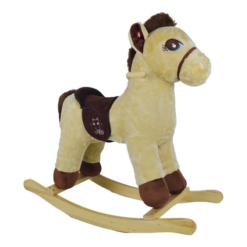 foto del prodotto cavallino dondolo ods 43405 my vip rocking horse con suoni beige