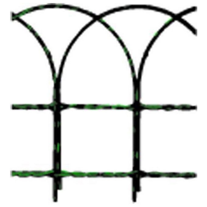 foto del prodotto cavallino rete ornamentale plastic verde mt.25 h.cm. 65