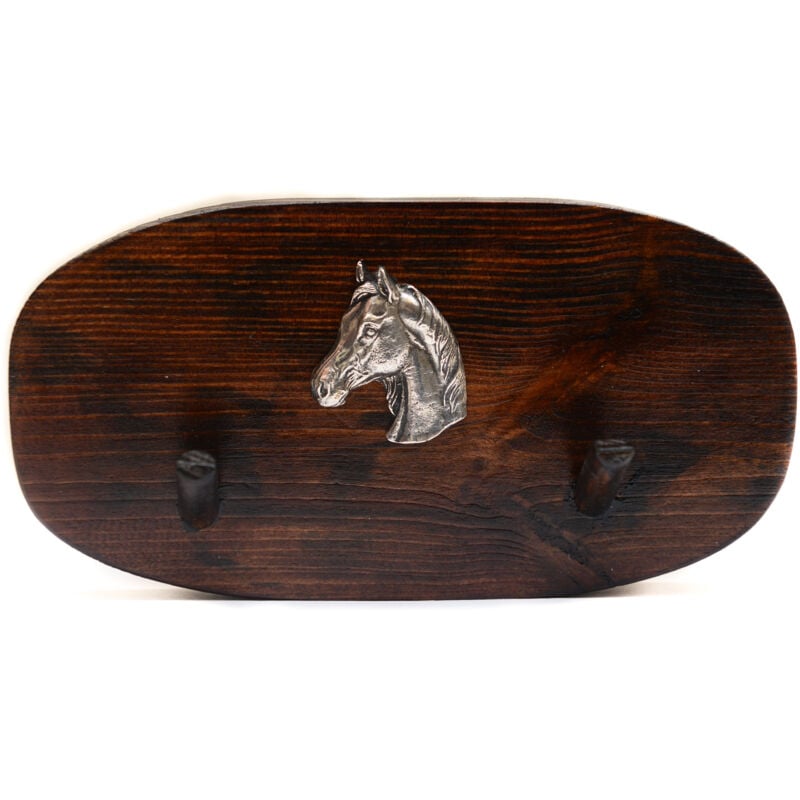 foto del prodotto cavallo arabo gancio per accessori, gancio per medaglie con cavallo, ganci per chiavi di art dog