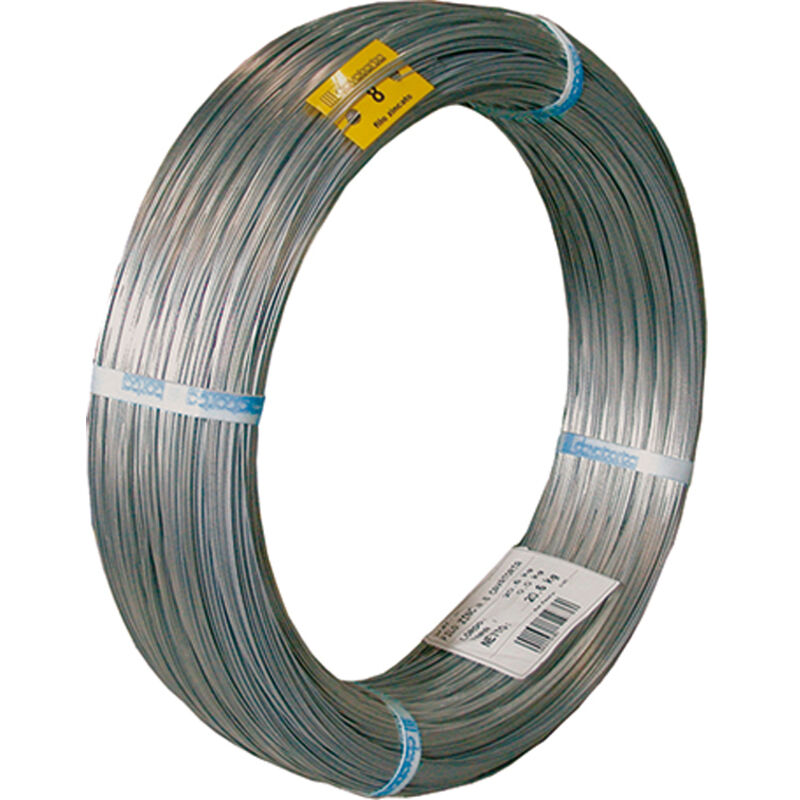 foto del prodotto cavatorta filo zincato n 7 zingato 1,2 mm x 20 kg legature recinzione animali