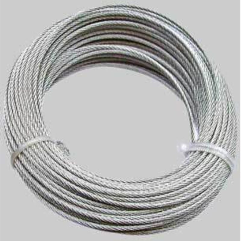 foto del prodotto cavetto acciaio inox 49f d.3 mt 10 pz 1,0