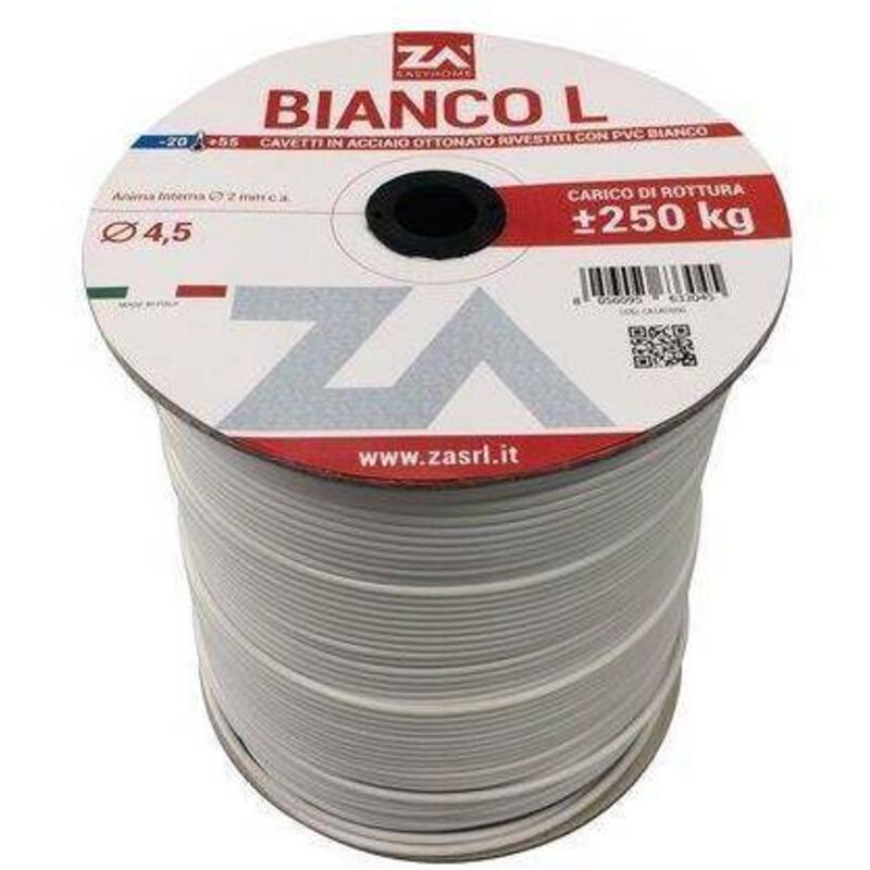 foto del prodotto cavetto stendibiancheria 'biancone' 4,5 x mt 500