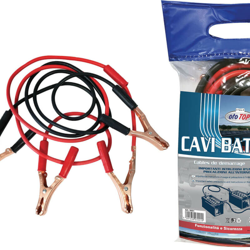 foto del prodotto cavi batteria auto 400ah da 2 metri