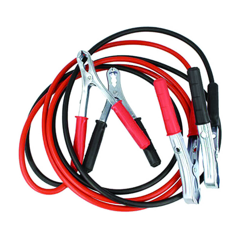foto del prodotto cavi collegamento batteria auto mt.3,5 sezione mmq.25 pinze rosso nero 200amp