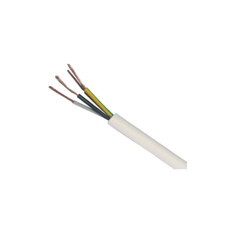 foto del prodotto cavi similgomma h03vv f 3x0,75 bianco
