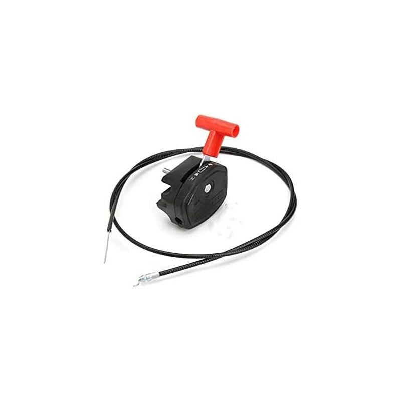 foto del prodotto cavo acceleratore universale da 142 pollici e leva dello starter per tosaerba