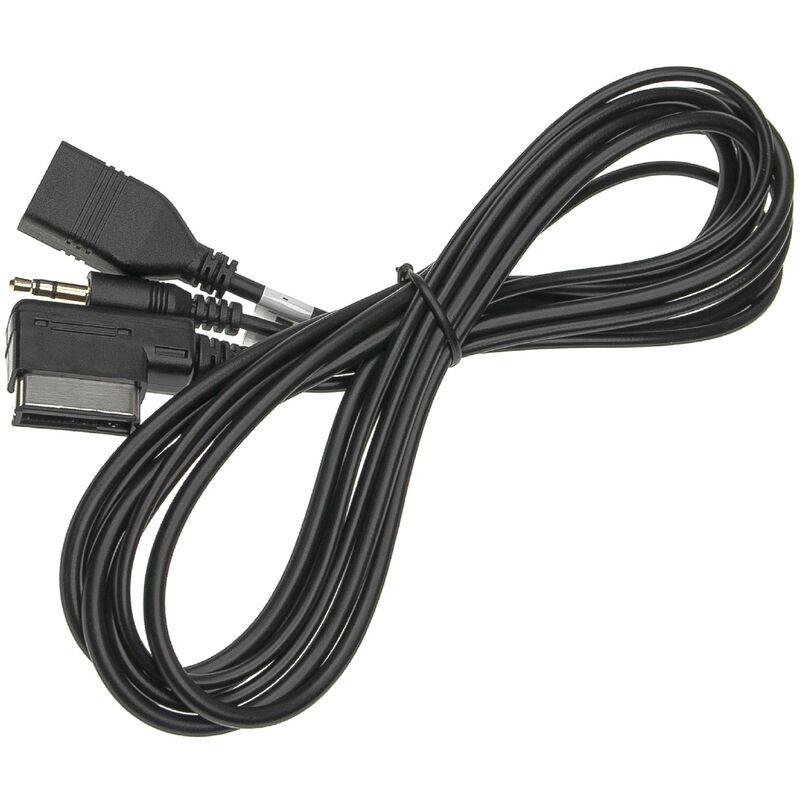foto del prodotto cavo adattatore audio aux usb a y per autoradio compatibile con skoda yeti vhbw