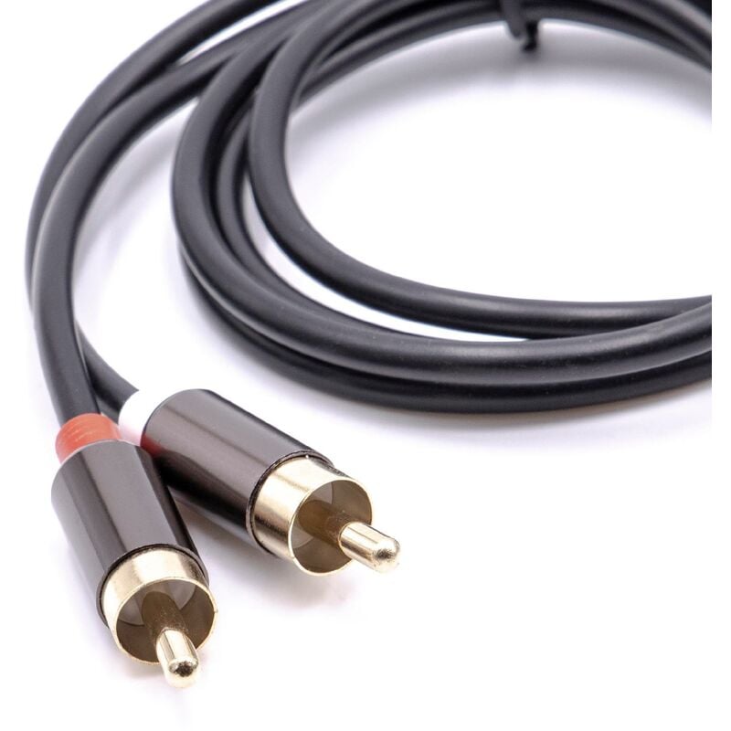 foto del prodotto cavo adattatore audio da 3,5mm 2x connettore rca, cavo a y vhbw