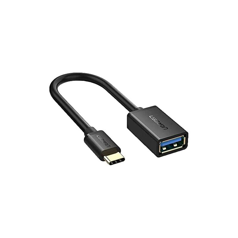 foto del prodotto cavo adattatore otg usb 3.0 a usb tipo c nero 30701 ugreen