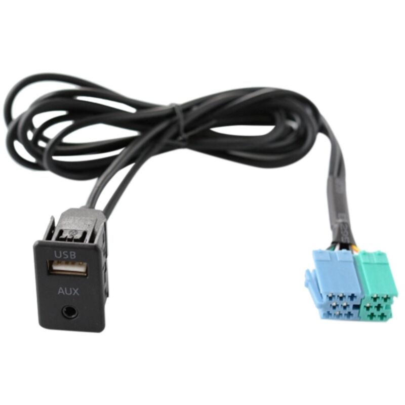 foto del prodotto cavo adattatore per porta usb aux per estensione radio, cablaggio per