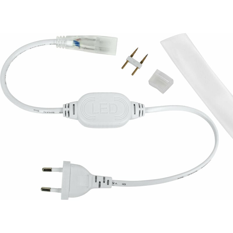 foto del prodotto cavo alim.nastro led 220v 20mt.ip65 connettore