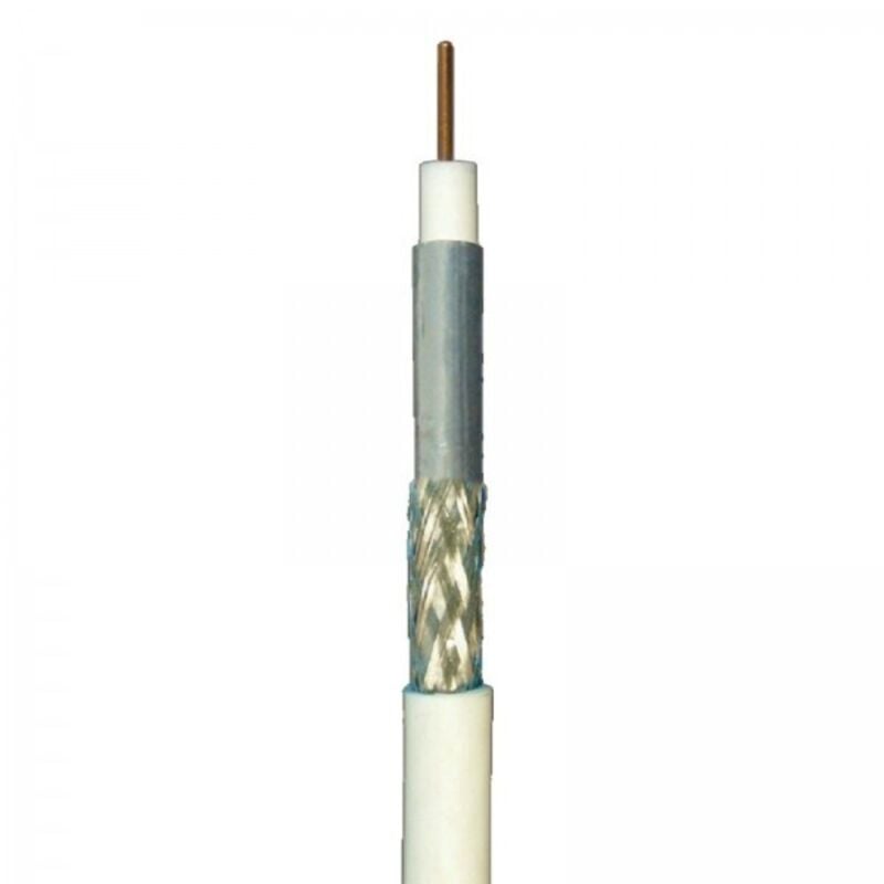 foto del prodotto cavo antenna tv coassiale bobina matassa diametro mm6,8 mt5
