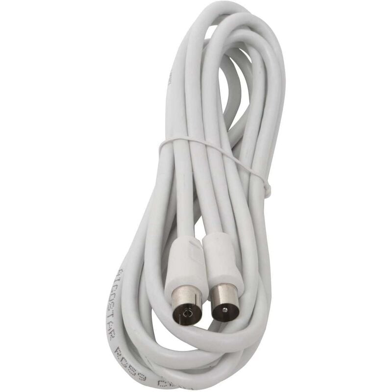 foto del prodotto cavo antenna tv sp pr mt.3 bianco