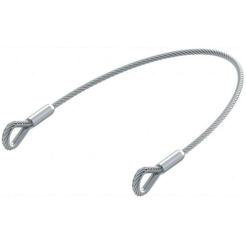 foto del prodotto cavo anticaduta rib con guaina d8 700mm inox - acg8383