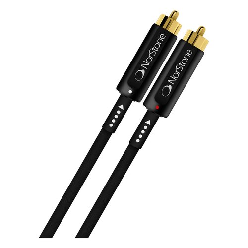 foto del prodotto cavo audio arran rca 150 black 1,5m