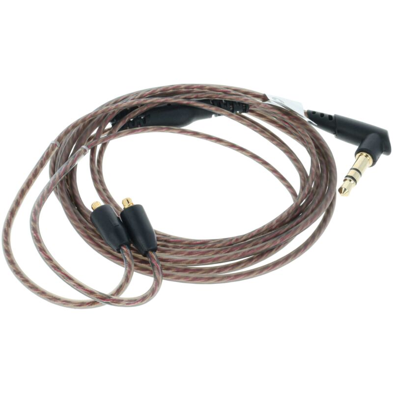 foto del prodotto cavo audio aux con connettore da jack da 3,5mm sostituisce shure eac64 per cuffie 120cm vhbw