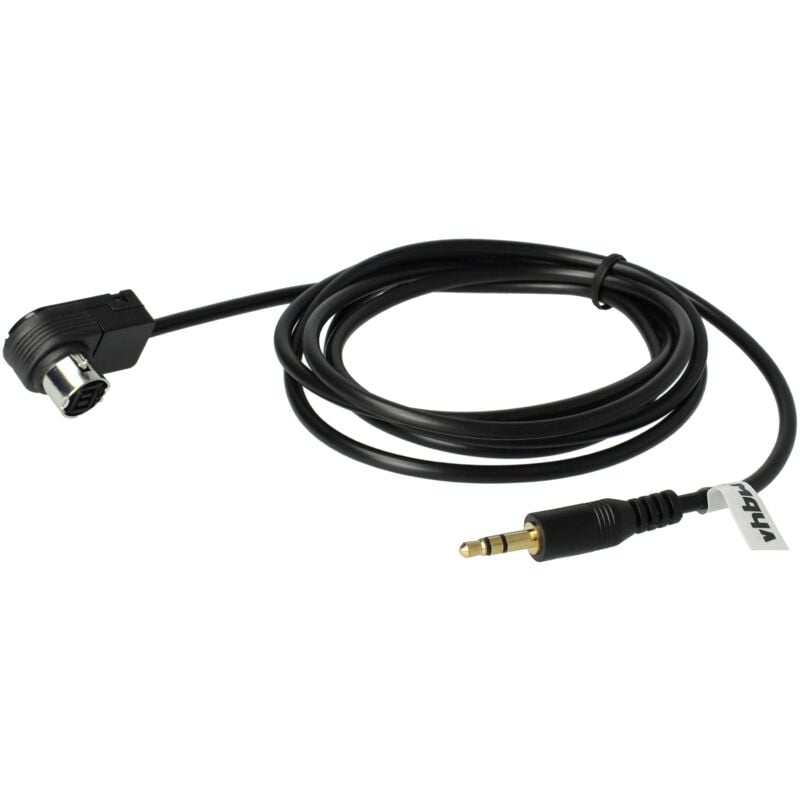 foto del prodotto cavo aux line-in adattatore per autoradio compatibile con alpine cda-9853r, cda-9854r, cda-9855r, cda-9856r, cda-9857r, cda-9883r - vhbw