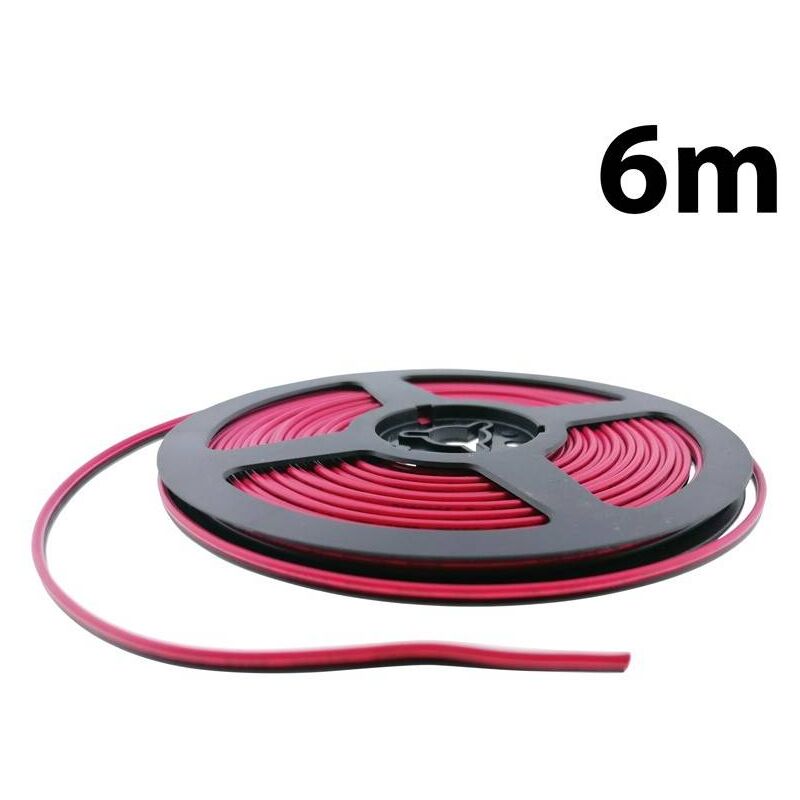 foto del prodotto cavo bipolare rosso nero 2x0,52 12 24v
