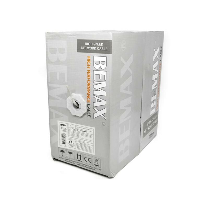 foto del prodotto cavo cat6 utp 305mt 20 rame bemax