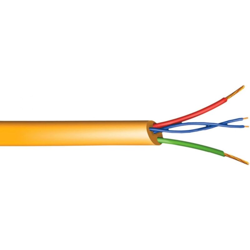 foto del prodotto cavo citofonico twistato vcm 2d 2x0,28 2x1 mmq matassa 100m bpt 62823300
