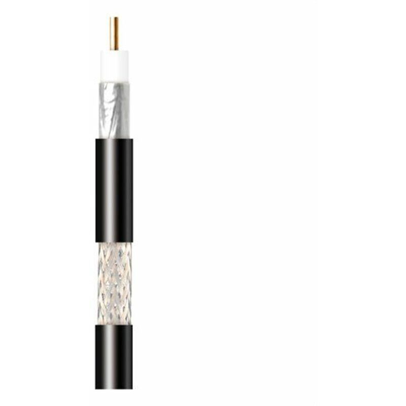 foto del prodotto cavo coassiale cxt1 1 4.7 6.7mm pvc nero