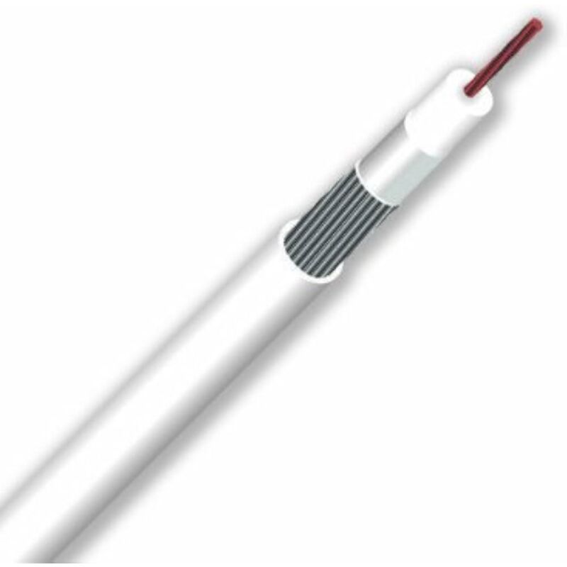 foto del prodotto cavo coassiale electraline 1x6.4mm2 da 10m bianco - 18015