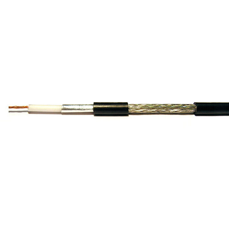 foto del prodotto cavo coassiale intrecciato satec rg58all