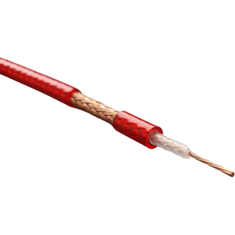 foto del prodotto cavo coassiale satec rg58 rosso