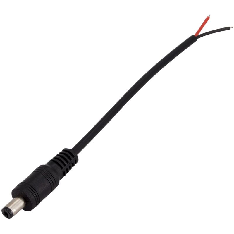 foto del prodotto cavo connessione jack maschio striscia led 12v