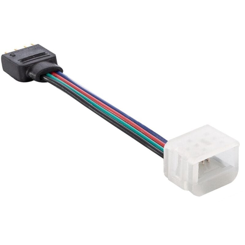 foto del prodotto cavo connettore led neon rgb 24v dc 120led m rgb