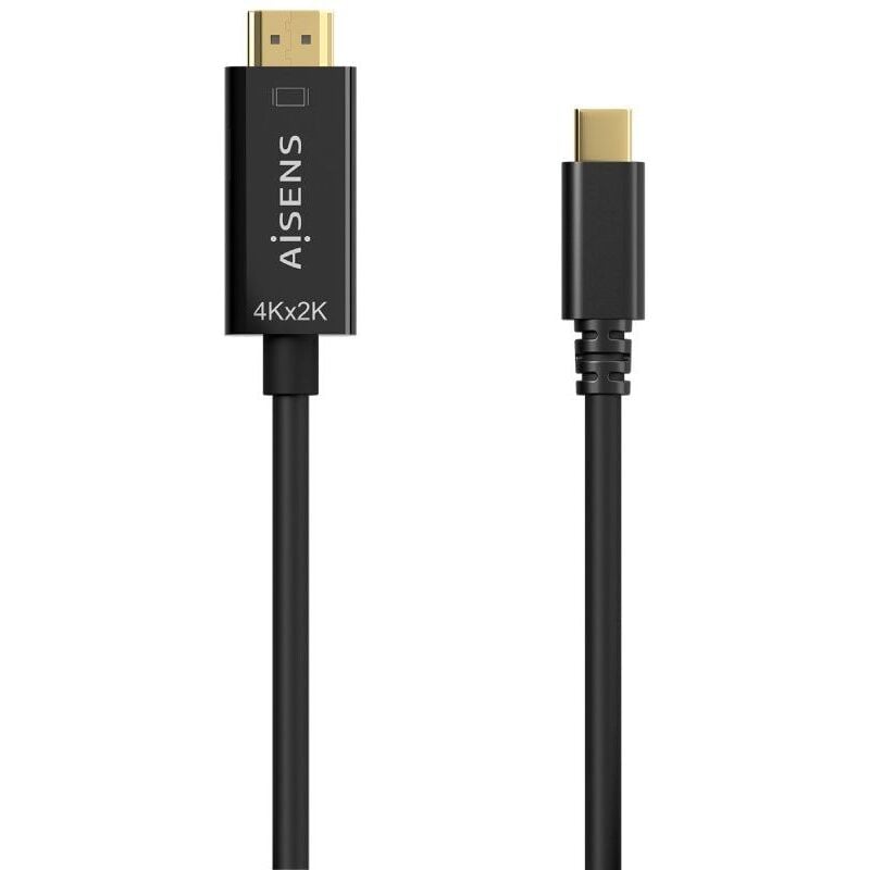 foto del prodotto cavo convertitore 4k hdmi aisens a109 0624 usb type c maschio hdmi maschio 1,8 m nero