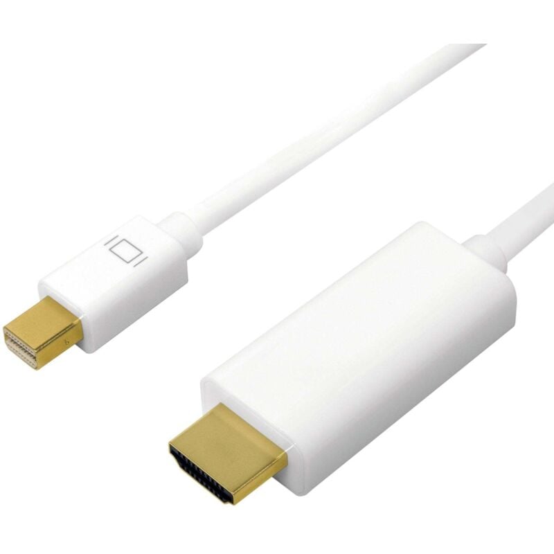 foto del prodotto cavo convertitore mini displayport v.1.2 thunderbolt a hdmi m m 2m - logilink