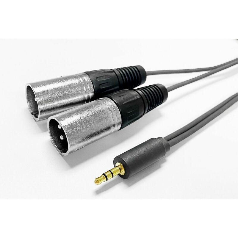 foto del prodotto cavo da 3,5 mm a 2 x xlr maschio