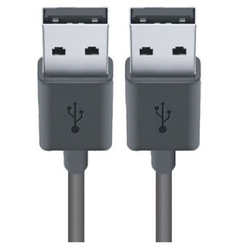 foto del prodotto cavo dati doppio usb 2.0 maschio - maschio prolunga 3 metri 480mbps usb2.0-m3.0m - - maxtech