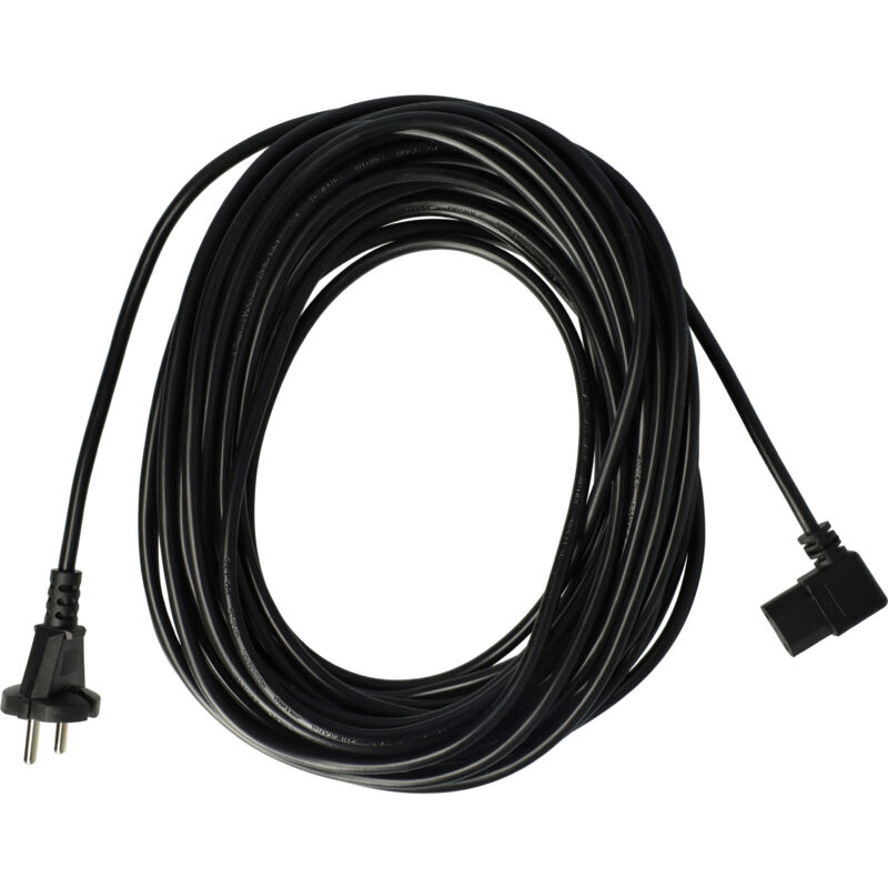 foto del prodotto cavo di alimentazione compatibile con k rcher t201, t191 aspirapolvere 15 m vhbw