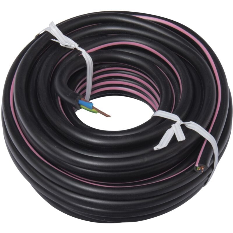 foto del prodotto cavo di alimentazione elettrica u1000r2v 3g1,5 nero 10m