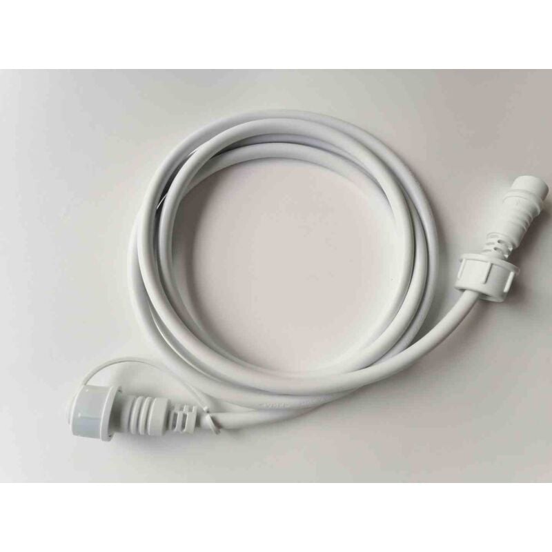foto del prodotto cavo di alimentazione prolunga bianco per girilandy 2m