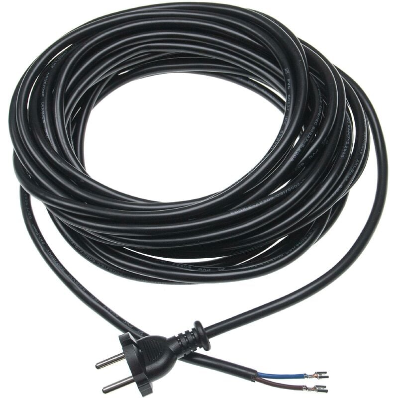 foto del prodotto cavo di alimentazione sostituisce sebo 7128sr, 5260dg per aspirapolvere 10 m, 2000 w vhbw