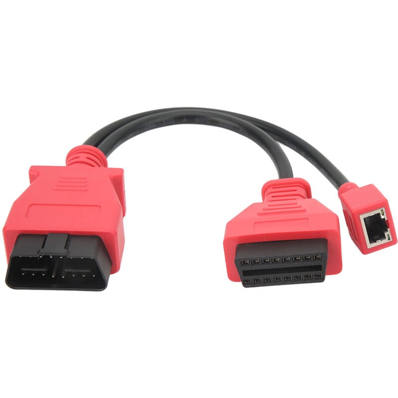 foto del prodotto cavo di programmazione connettore ethernet adattatore obd2 per autel ms908 pro ms908s maxisys elite im608 f chassis zoternen
