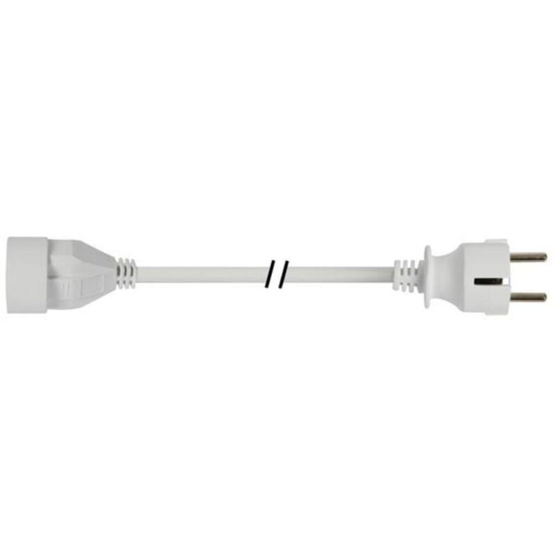 foto del prodotto cavo di prolunga 10 m bianco 3g1.5 schuko