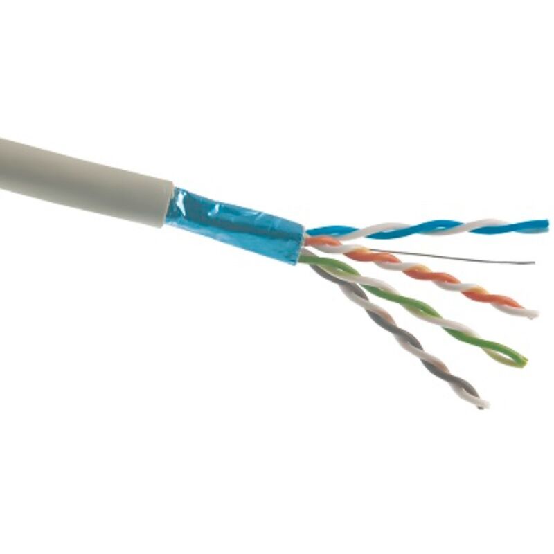 foto del prodotto cavo di rete lan f utp categoria 5.e in box di 305 metri vimar 03060.e