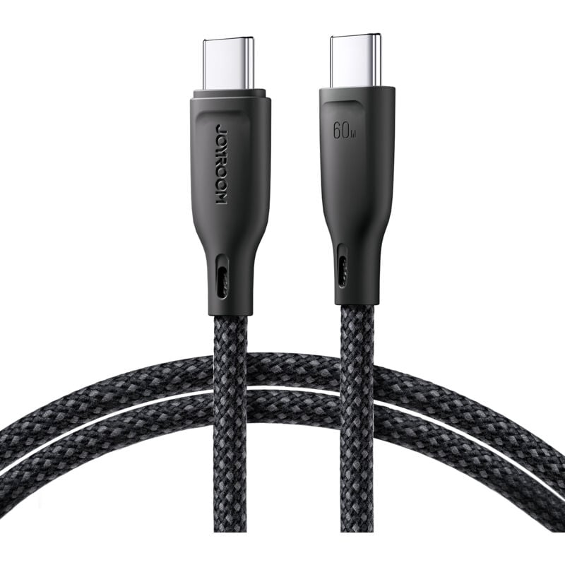 foto del prodotto cavo di trasferimento rapido usb c 60w serie multicolore 1 m nero