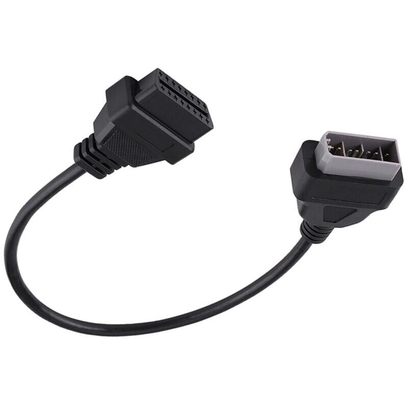 foto del prodotto cavo diagnostico , connettore adattatore obd2 da 14 pin a 16 pin, cavo diagnostico per nissan
