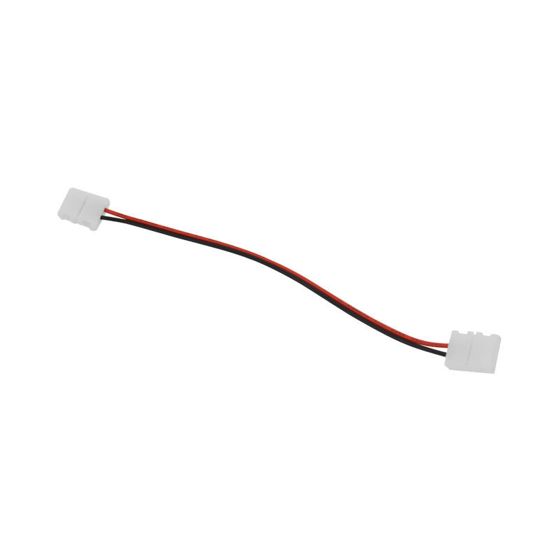 foto del prodotto cavo doppio connettore rapido monocolore 8mm led fasce facile installazione connessione sicura