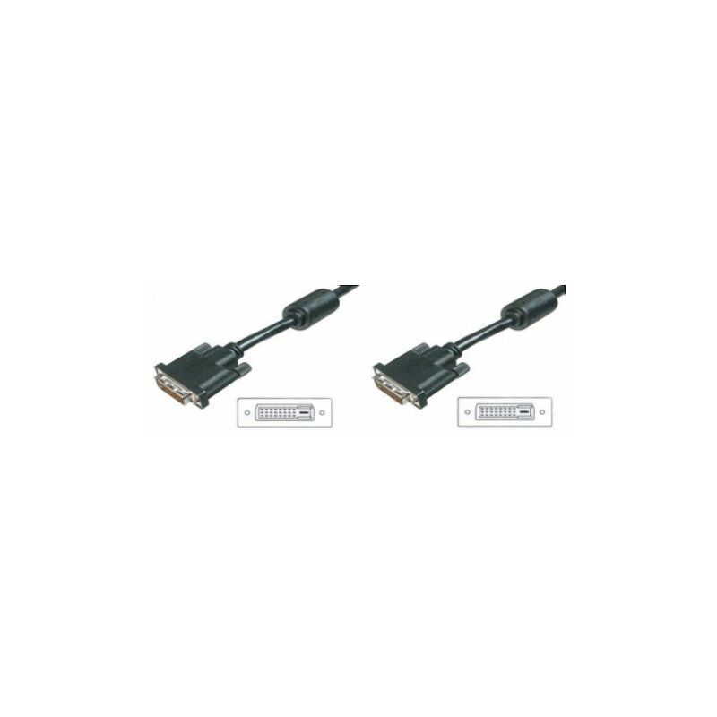 foto del prodotto cavo dvi to dvi 1.8 mt 24 1 dual link 02502 