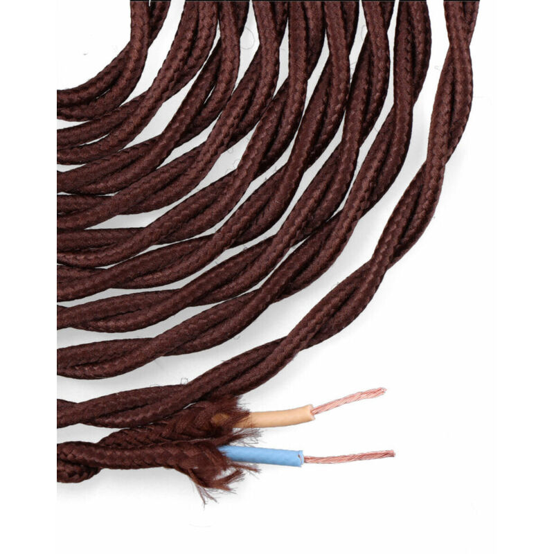 foto del prodotto cavo edm 11882 c20 marrone 2 x 0,75 mm 5 m seta