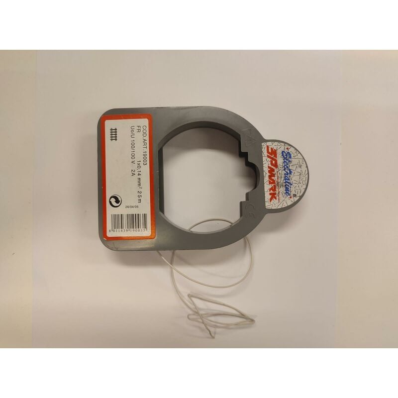foto del prodotto cavo electraline per elettronica 25m bianco fr/2 1x0,14 -19003