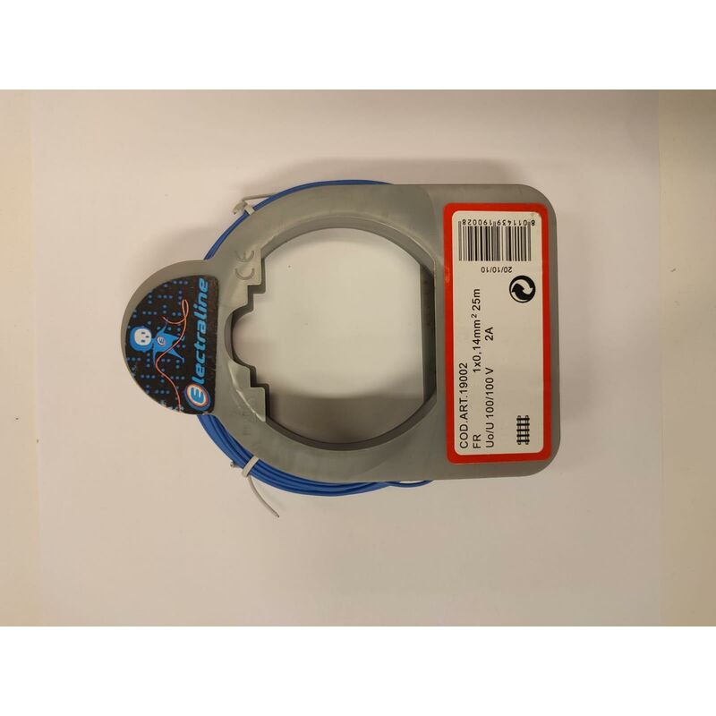 foto del prodotto cavo electraline per elettronica 25m blu fr 2 1x0,14 19002