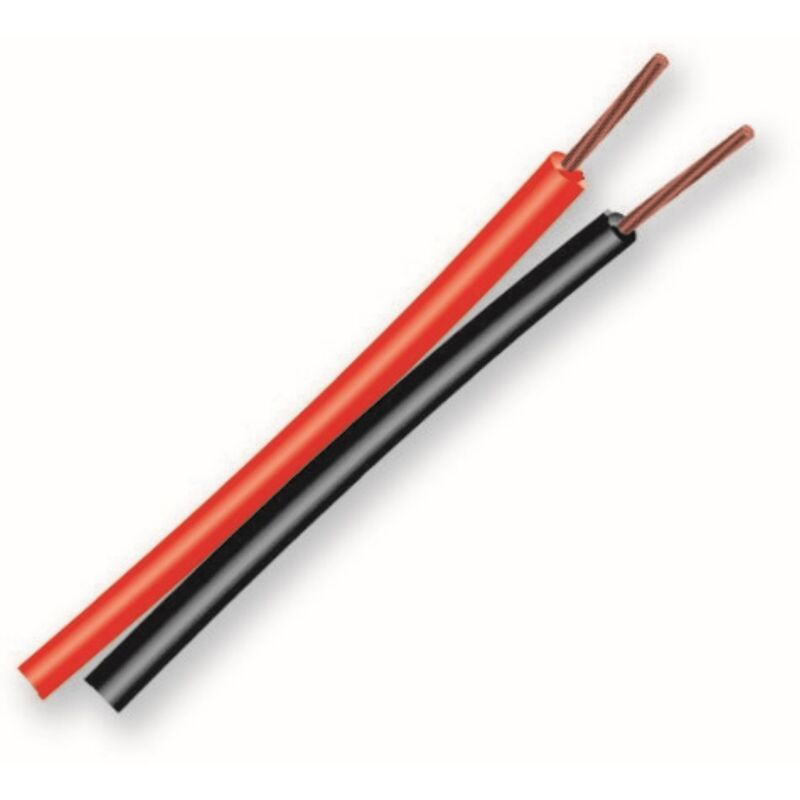 foto del prodotto cavo elettrico 03vh h 2x0.5 rosso nero 10metri electraline